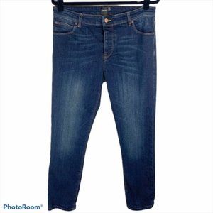 ASOS Skinny dark wash Jeans Waist 34 S | 27 inseam